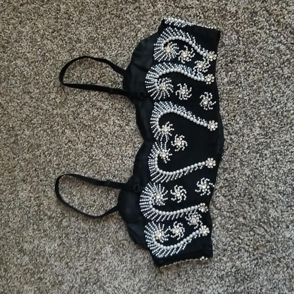 NWOT Y2K Express beaded bustier - Picture 5 of 9